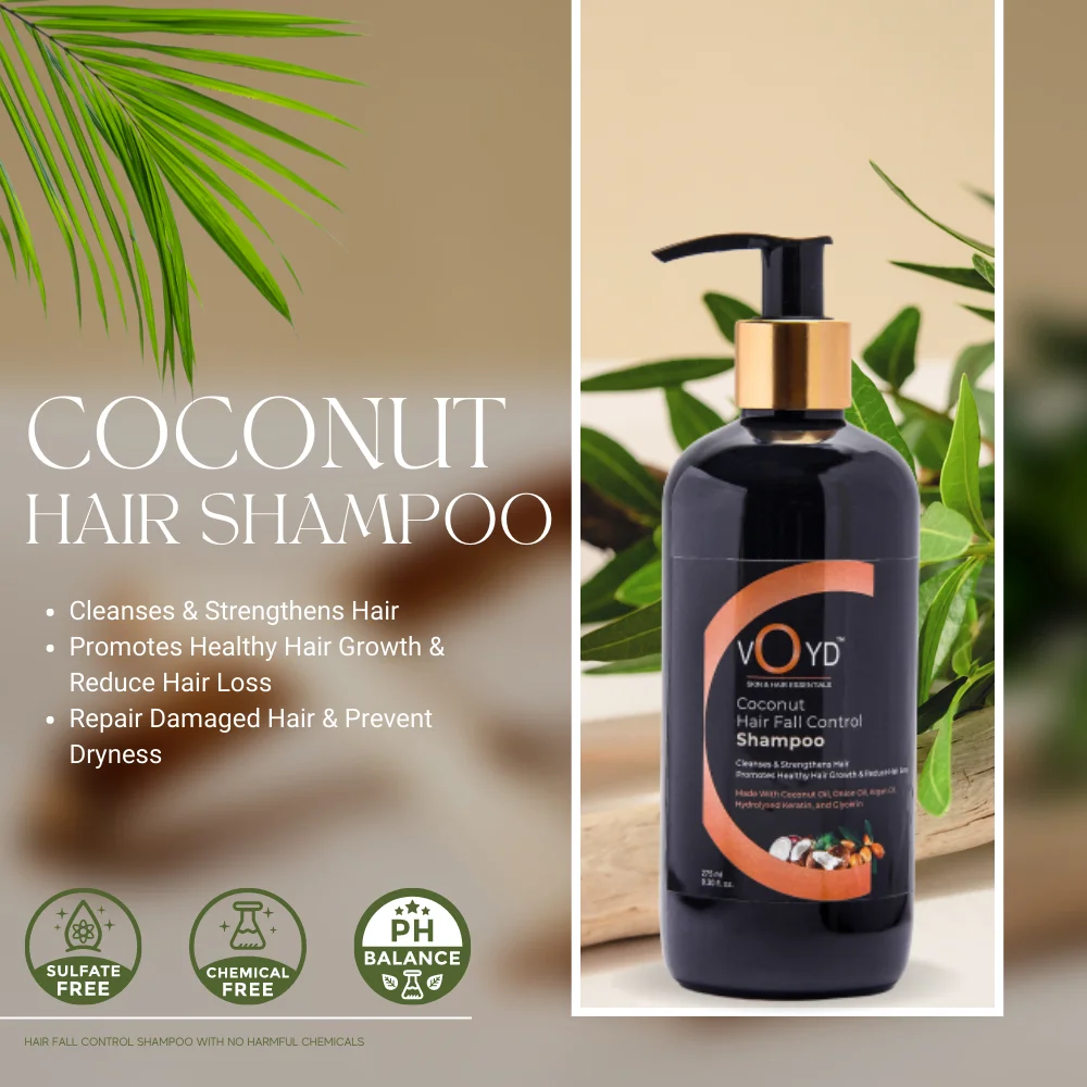 benefits of voyd coconut shampoo for hair fall control