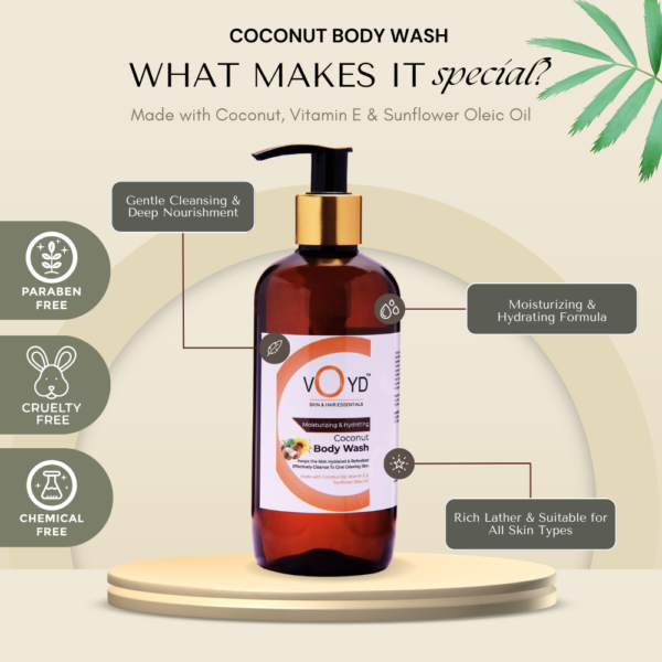 voyd coconut body wash benefits