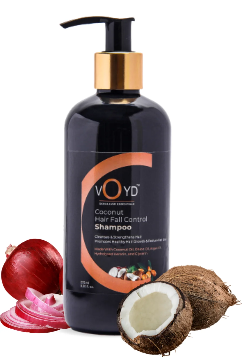 ec-voyd coconut shampoo for hair fall control key ingredients