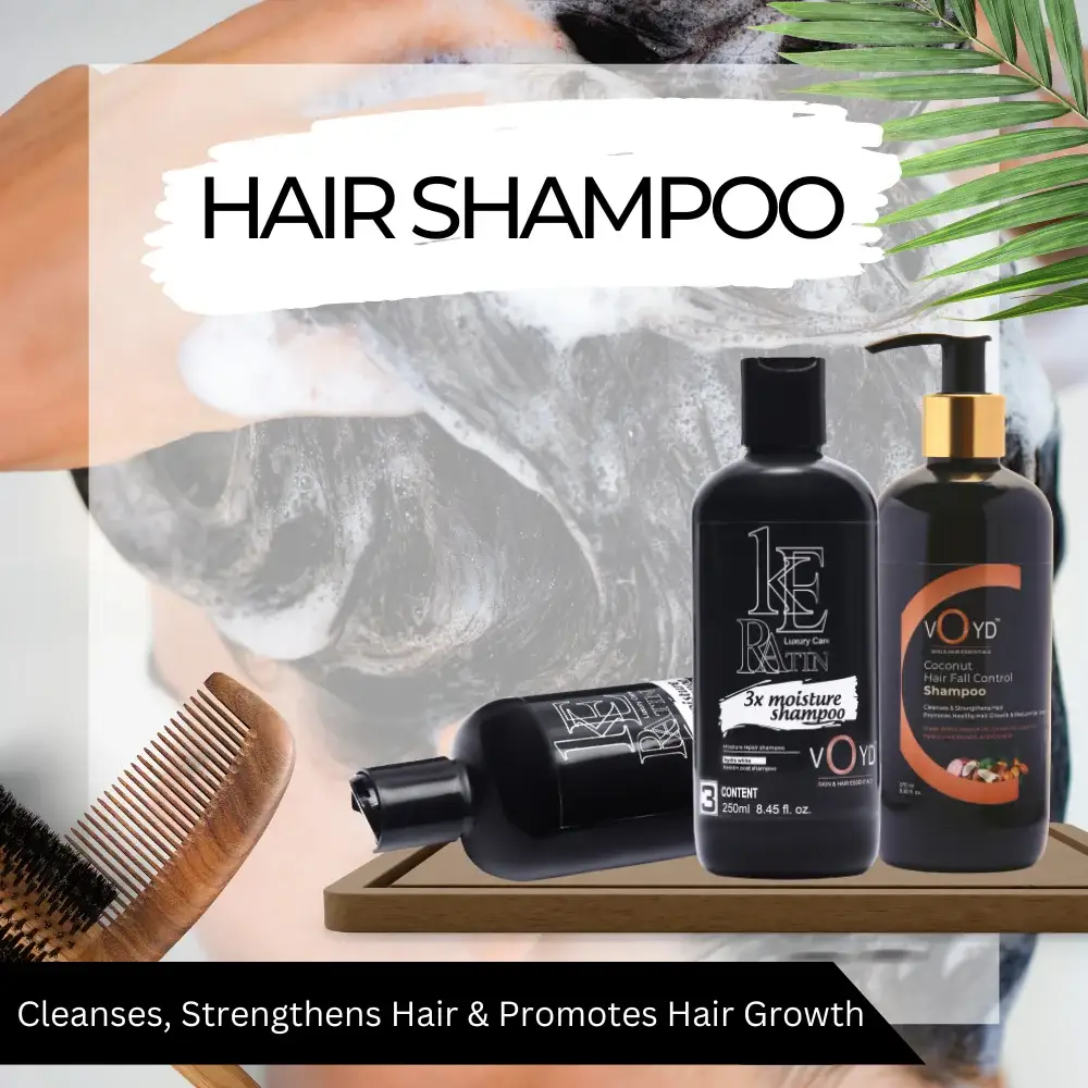 Best Shampoo For Hair Fall and Dandruff Control - VOYD