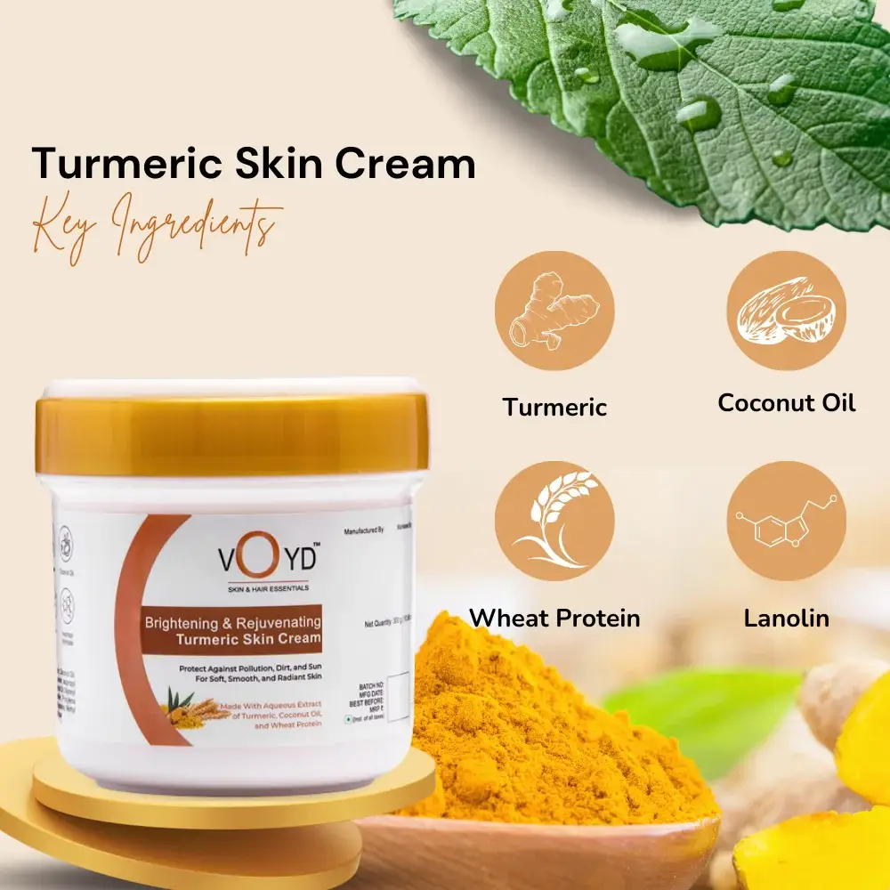 VOYD Turmeric Skin Whitening Cream 300g