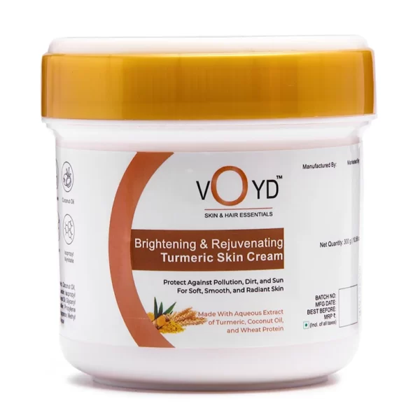 voyd turmeric skin whitening cream