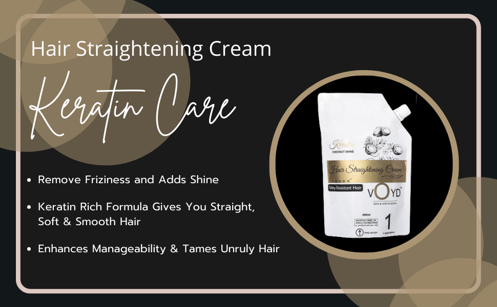 voyd hair straightening cream