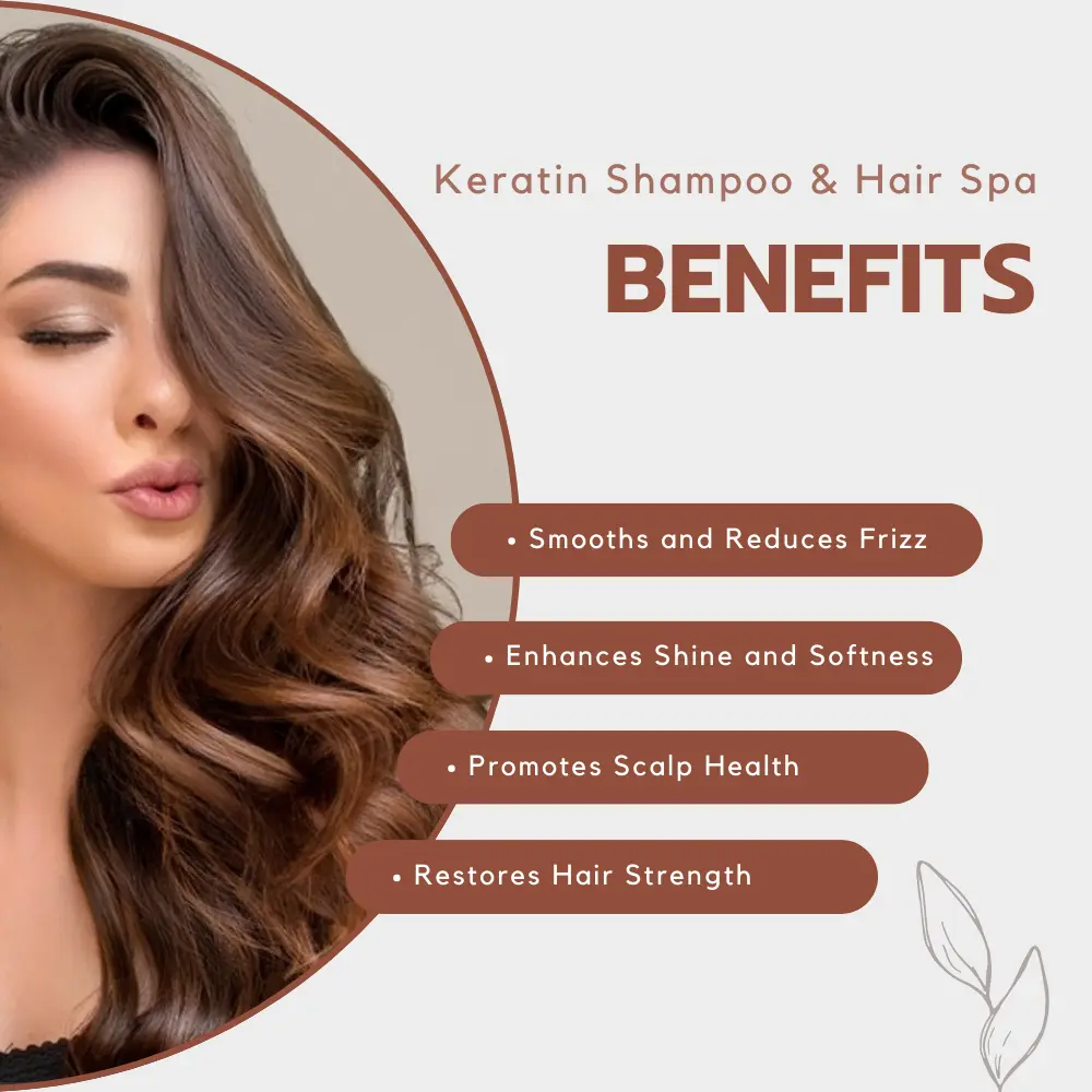 keratin hair shampoo and hair spa_benefits