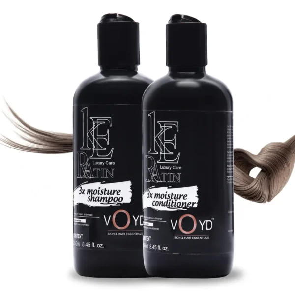 voyd keratin shampoo and conditioner front image