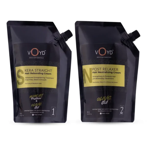 olive oil hair straightening cream and neutralizer