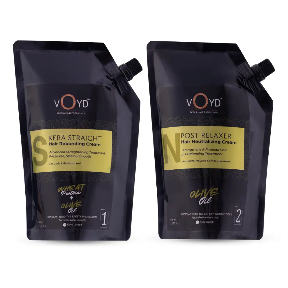 olive oil hair straightening cream and neutralizer