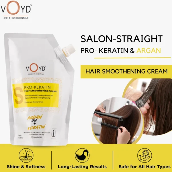 Argan Oil Hair Straightening Cream