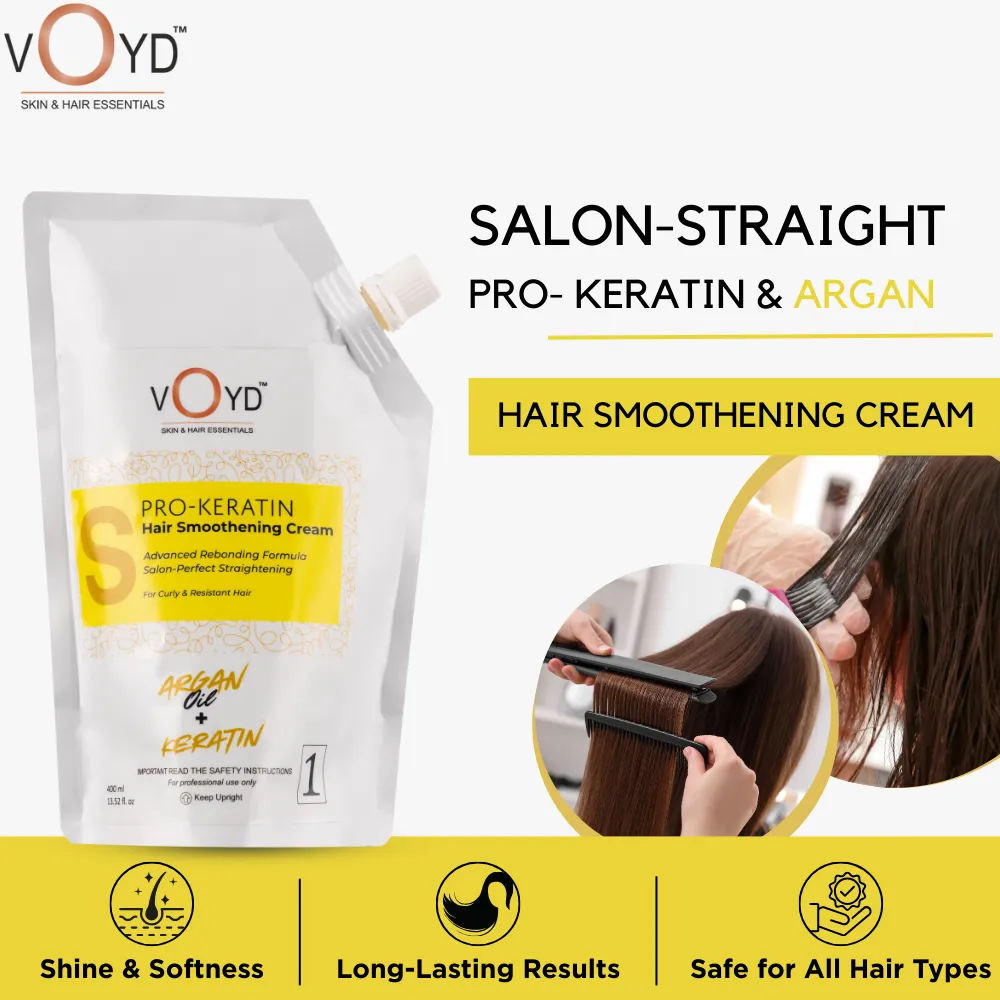 Argan Oil Hair Straightening Cream
